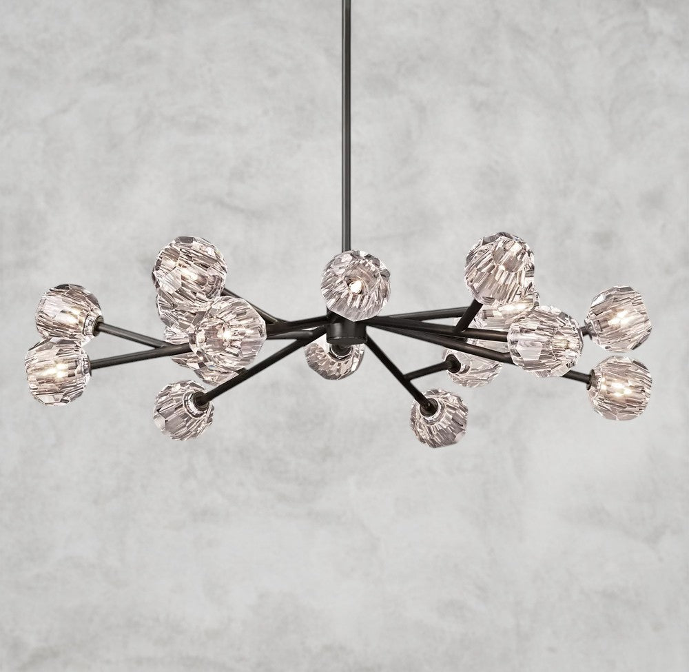 Boule De Cristal Round Chandelier 24", 36", 48", 60", 72"